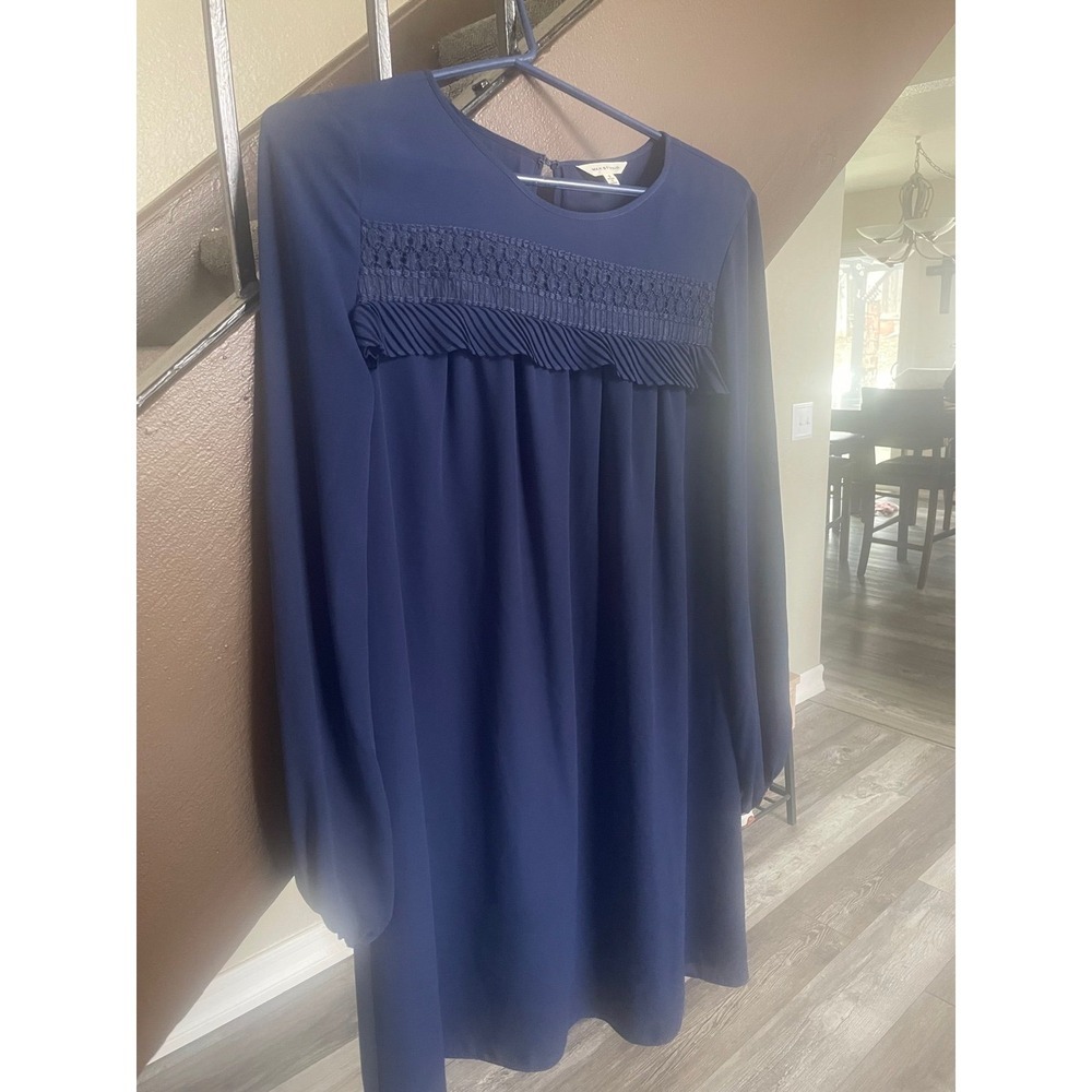 Max Studio Blue Dress. Size Small